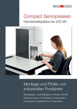 Compact Servopressen Compact Servopressen