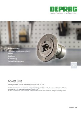 POWER Line Druckluftmotor POWER Line Druckluftmotor