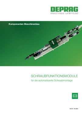 Schraubfunktions-<br />module (D3310) Schraubfunktions-<br />module (D3310)